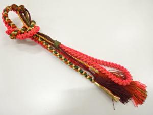 未使用品　正絹　手組帯締め